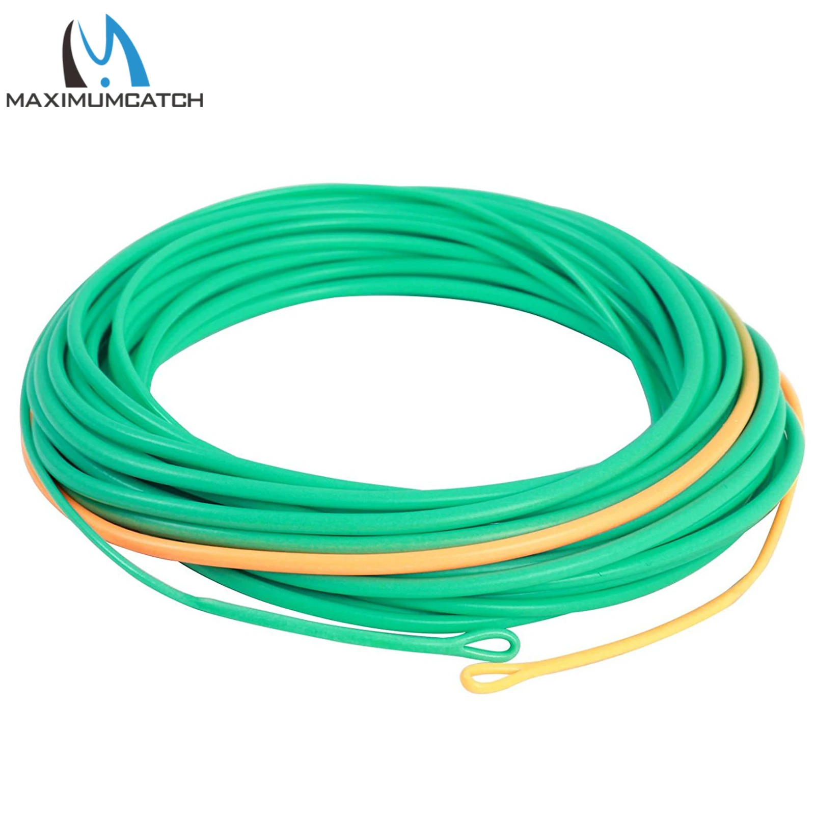 Maximumcatch Skagit Shooting Head Fly Fishing Line With 2 Welded Loops 17-29FT 200-650gr Double Color Floating Fly Line