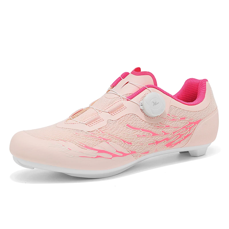 Cycling Shoes Road Bike Men Racing Contest Self-Locking Speed Bicycle Sneakers Women Spd Cleats Cycling Footwear 37-42