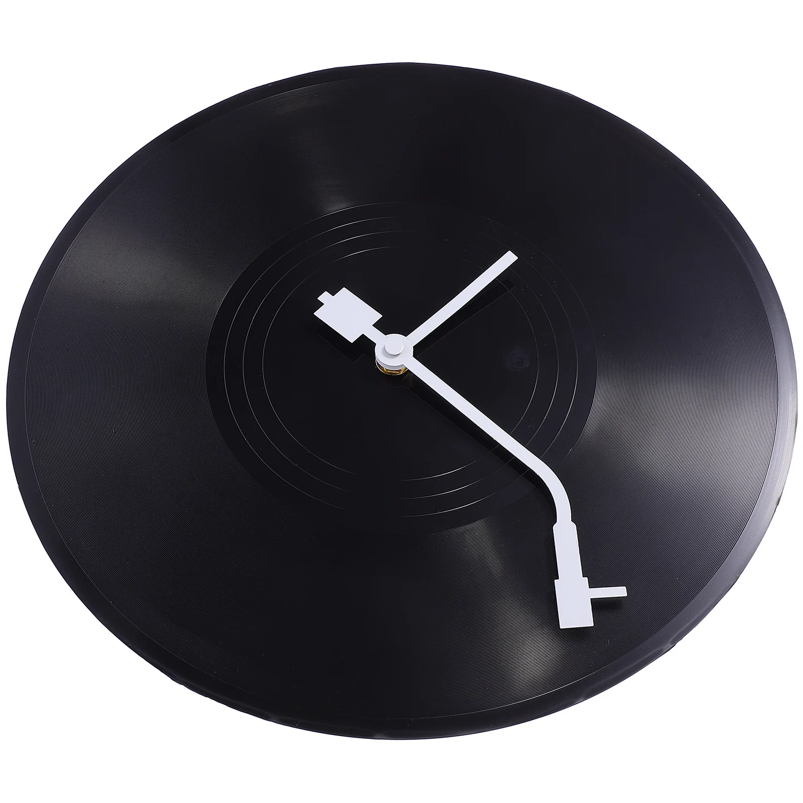 

Unique Retro Vinyl Record Wall Clock Easy Install Decorative Round Clock for Home Living Room Bedroom Office Wall Decor