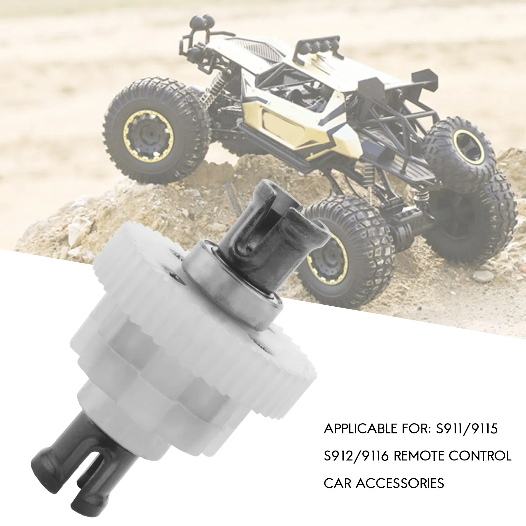 DELAM-RC Car Differential Mechanism 15-ZJ06 Car Spare For 1:12 Remote Control S911/9115 S912/9116 RC Truck