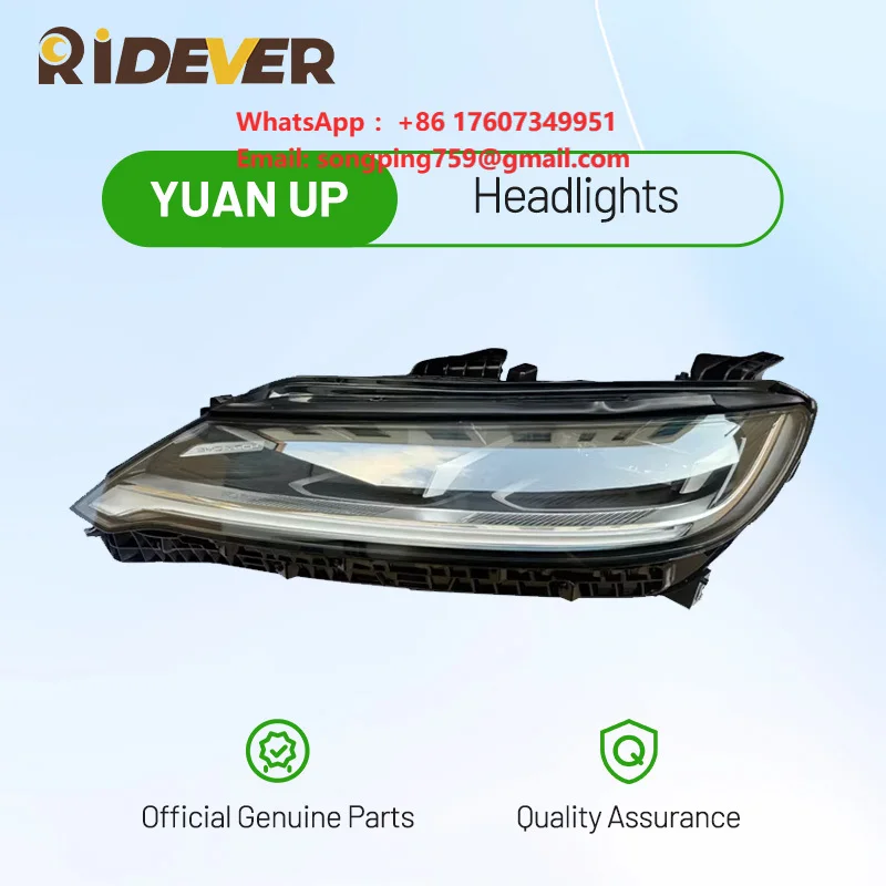 Front Headlight for BYD Yuan up  Left/Right LED Headlamp Auto Car Front Light Replacement Direct Fit OEM Headlight for Yuan up