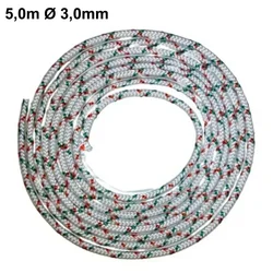 1Pcs Lawn Mower Starter Rope Pull Rope 5m 3mm Dia 165kg Replacement Parts For Grass Trimmer Garden Power Tools Accessories