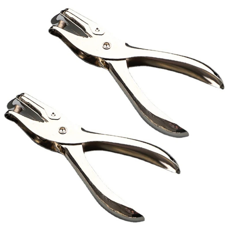 

Y1UB Handheld Hole Metal Punching Pliers 3mm 6mm Single Hole for Paper