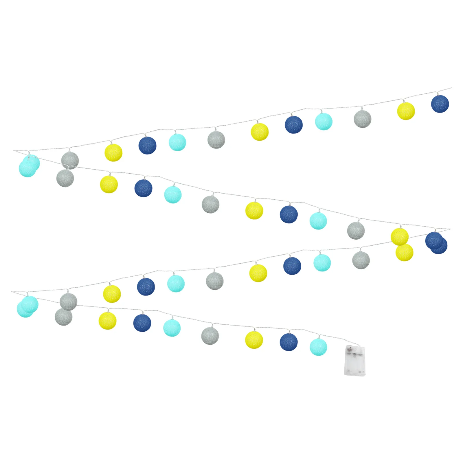 1 مجموعة 20 المصابيح عيد الميلاد مهرجان سلسلة أضواء تأثير الديكور الجيد مناسبات متعددة لا أضواء سلسلة عيد الميلاد #2