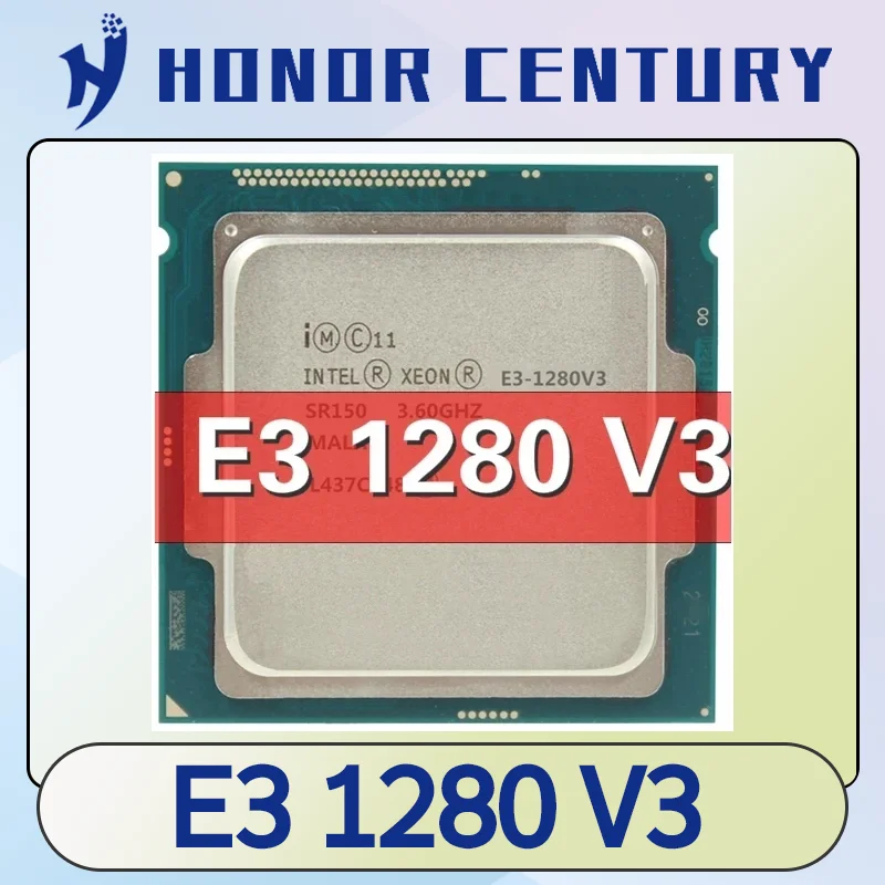 

used Xeon E3 1280 V3 3.6GHz 4-Core CPU Processor LGA 1150