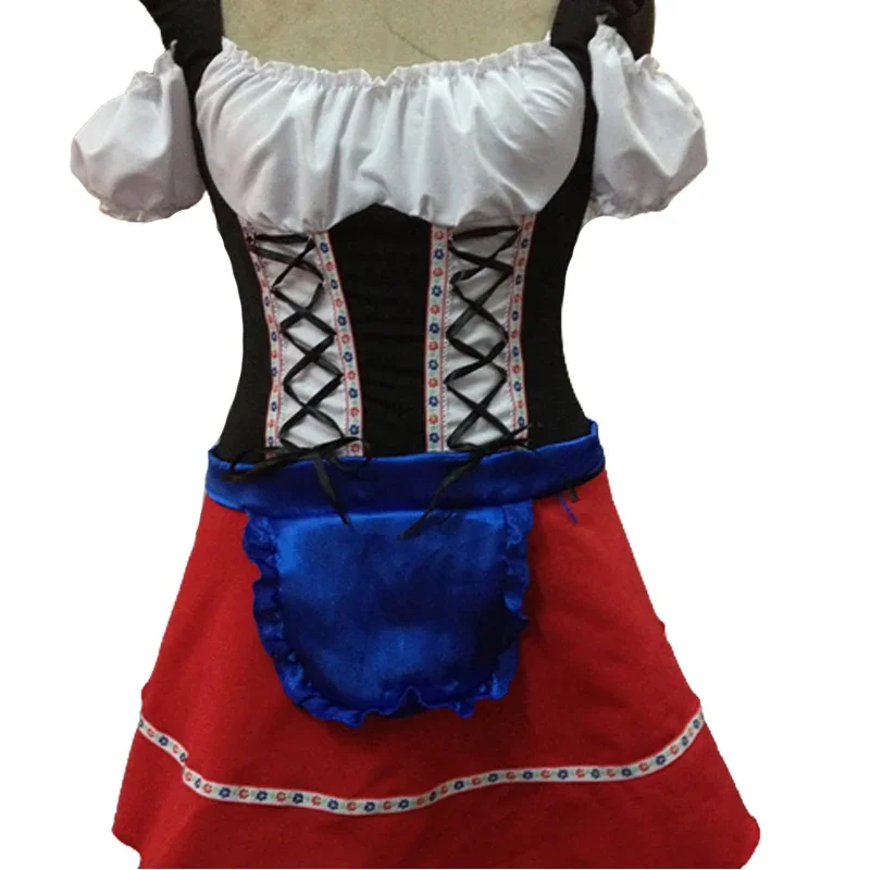 XL 2XL 8605 Ladies Beer Maid Wench German Heidi Oktoberfest Gretchen Costume Outfit