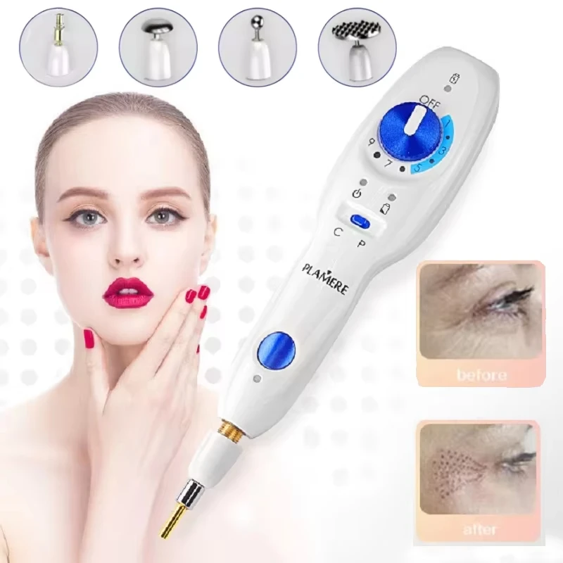 Pluma de Plasma profesional para levantamiento de párpados, eliminador de manchas oscuras, máquina de belleza inalámbrica, herramienta fácil para el cuidado de la piel, fibroblasto coreano