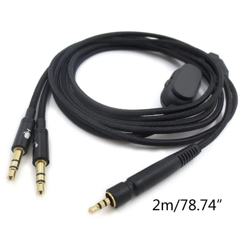 YAYINCC Replacement 3.5MM to 3.5MM Plug Cable for Sennheiser GAME ZERO PC 373D GSP350 500 600 Headphone Adapter - Image 4