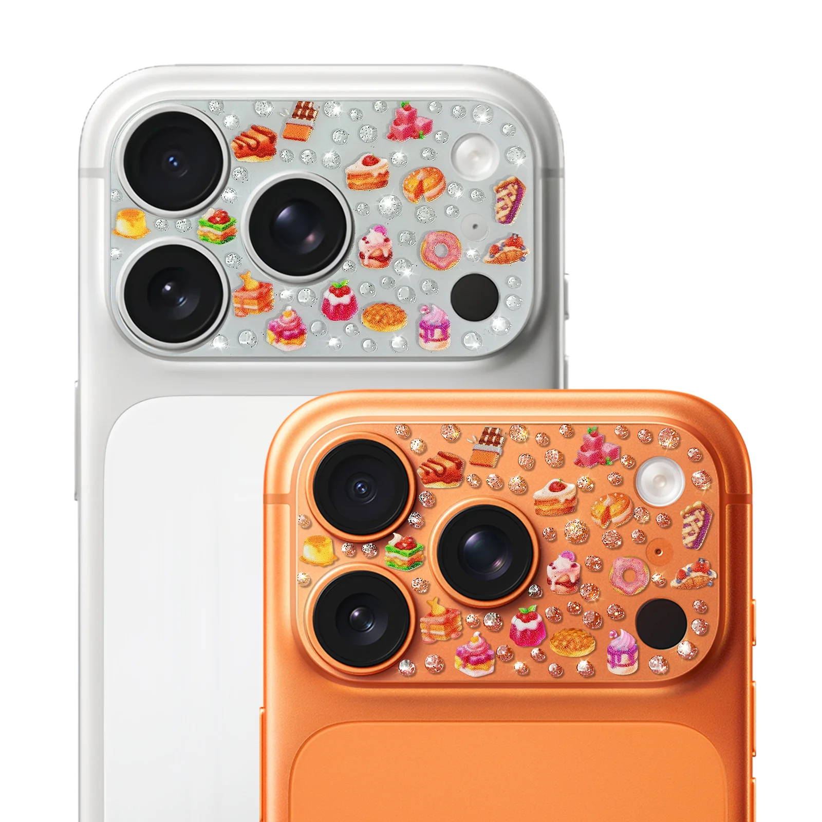 لون الماس 9H HD حامي عدسة الكاميرا آيفون 17 برو 17 برو ماكس حلقة معدنية عدسة الزجاج المقسى فيلم غطاء #6