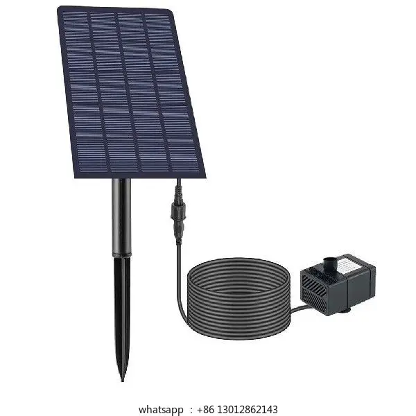 

5V fountain panel pump 200L/h, with solar panels