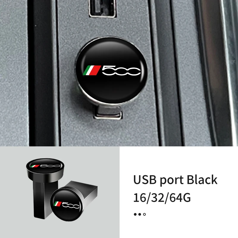 Samochód pamięć USB Mini przenośna pamięć masowa pamięć Flash Pendrive dla FIAT 500 Grande Punto Tipo Stilo UNO Astra Bravo Panda Freem