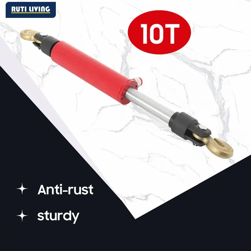 10T Ratchet Buckle Auto Body Collision Repair Hydraulic Tensioner Pulling Cylinder Jack Reversing Oil Cylinder Automotive Body