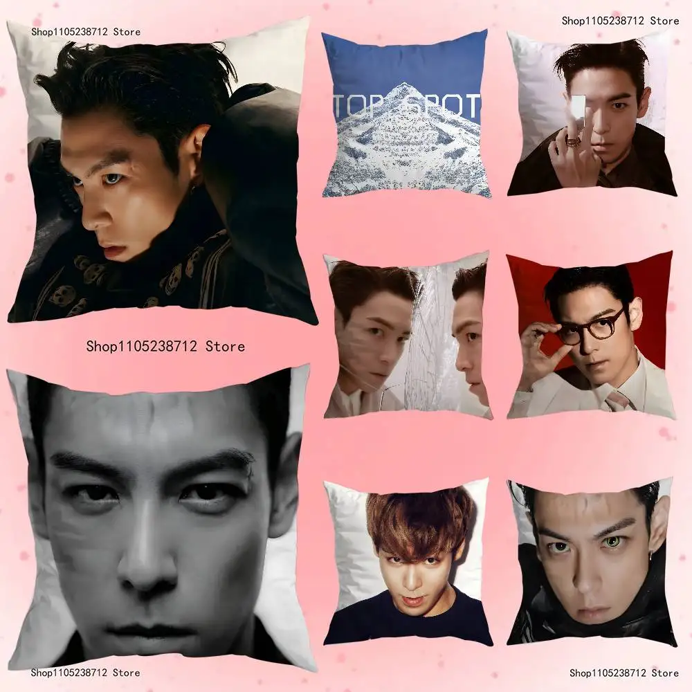 Pop Singer Choi S-Seung HyunS Anime Pillow Case Anti-dustmite Pillowcase Invisible zipper silky short plush Sofa cushion cover