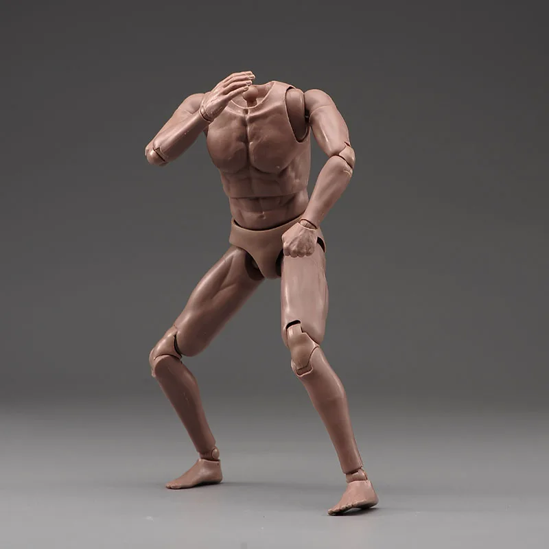 TQ210 TQ220 TQ230 1/6 Male Normal Muscle Joint Body 12'' Soldier Flexible Action Figure Body Dolls for 1:6 Head Sculpts