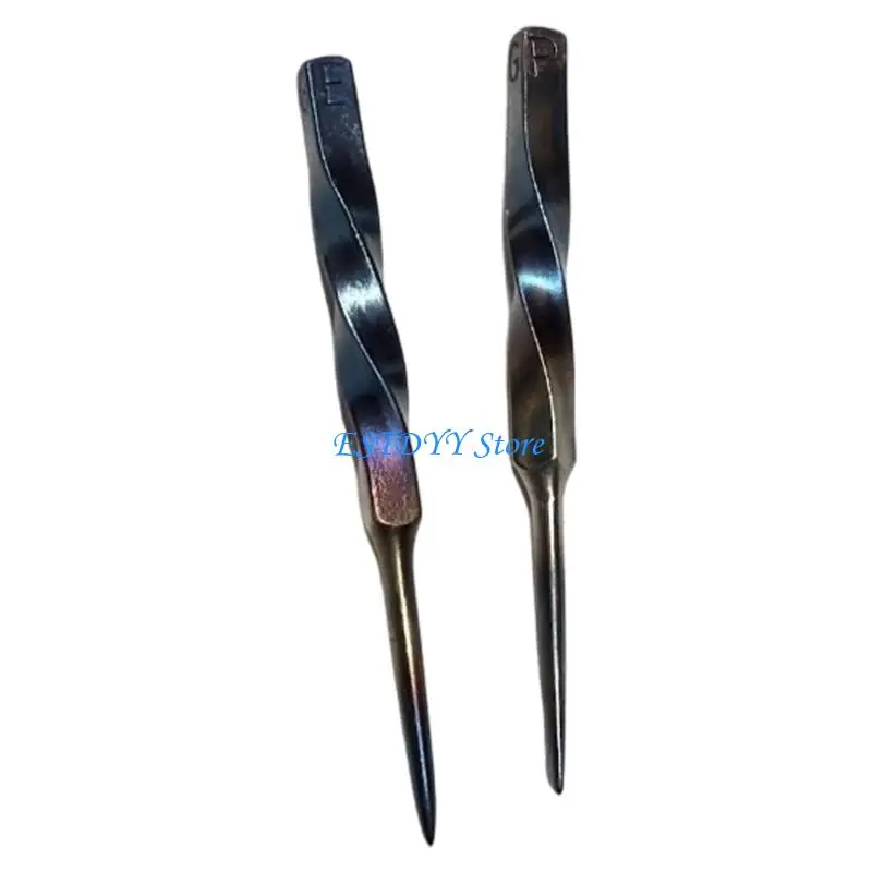 

G6DE Hand Forging Spirals Divot Tool Light Weight Portable Design High Strength Metal Divot Repair Tool For Golfers And Player