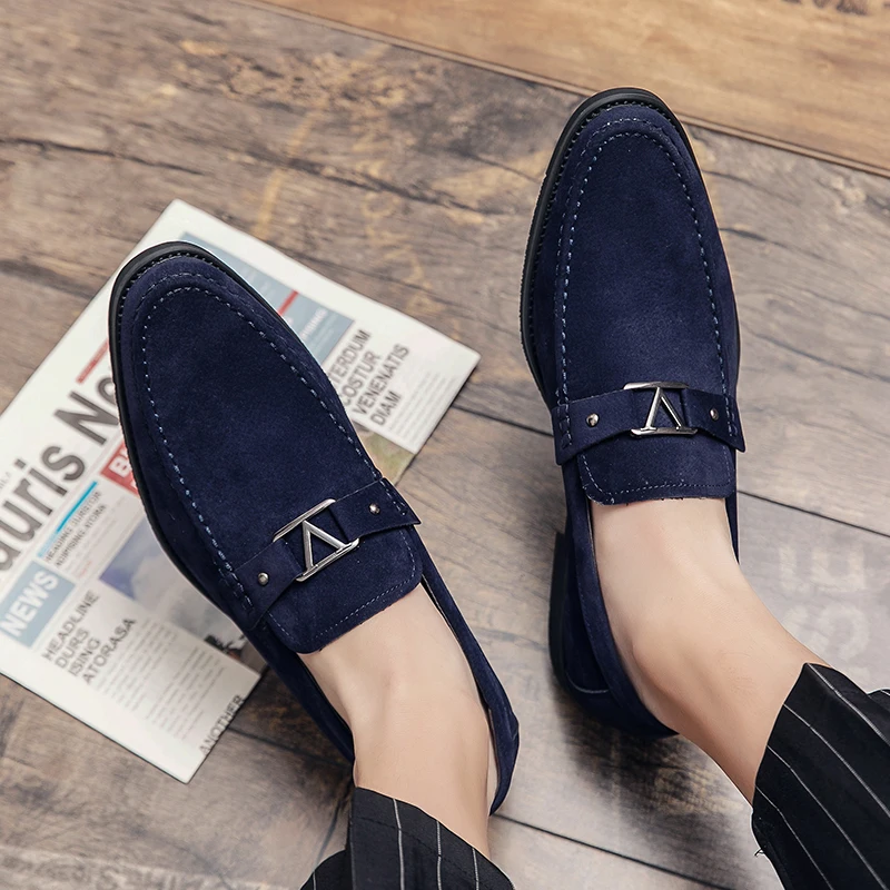 Suede Loafers for Men