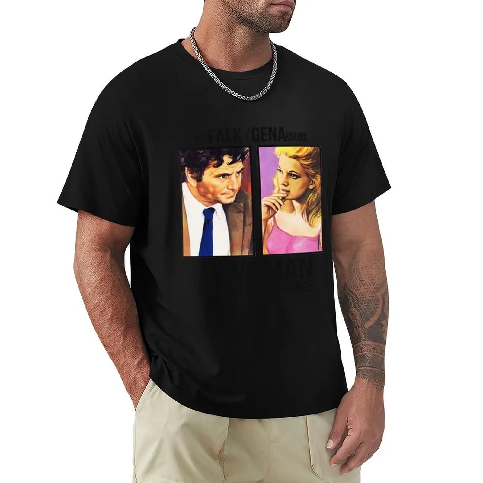 T-shirt à manches courtes pour femme, style streetwear décontracté, A Woman Under The Influence, John Cassavetes