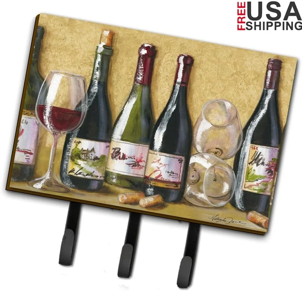 

Durable Wall Mounted Key Holder Leash Hook Coat Rack User Friendly Design Compact Space Saver Great Gift Home Organization