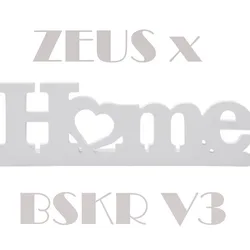 Letreros decorativos delicados para el hogar y el amor Zeus x mesh bskr mini v3 siren v2, letrero de mesa de 4 palabras, adorno de logotipo de letra moderna