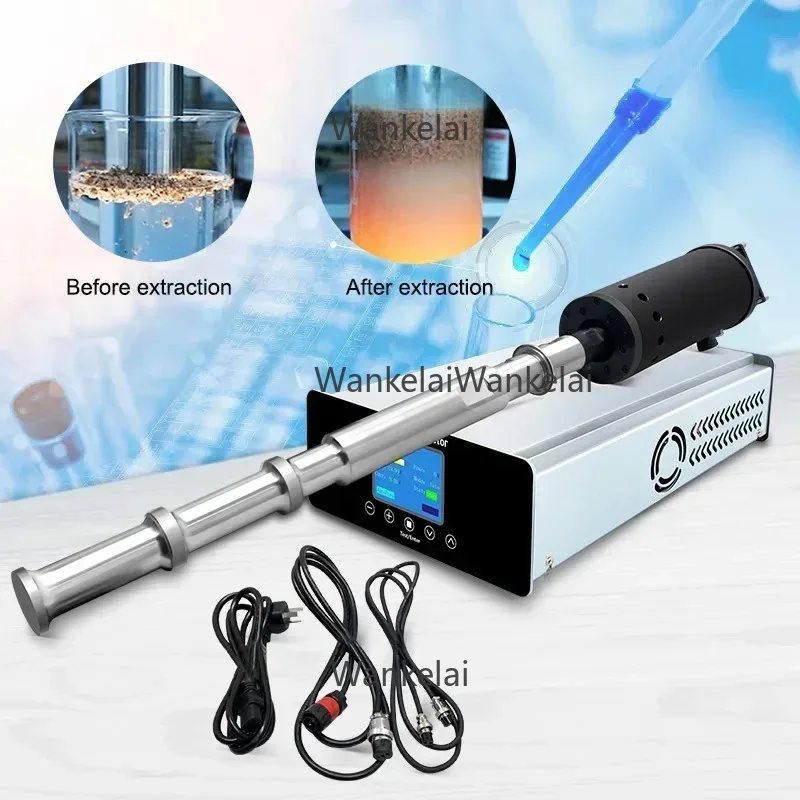 Good reputation ultrasonic solvent extraction ultrasonic oil extractor homogenizer
