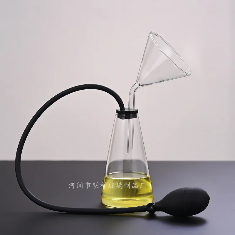 Glass Scent Diffuser Bottle SPA Spa Funnel Scent Diffuser Baijiu Essential Oil Perfume Scent Diffuser Coffee Bean Test Bottle
