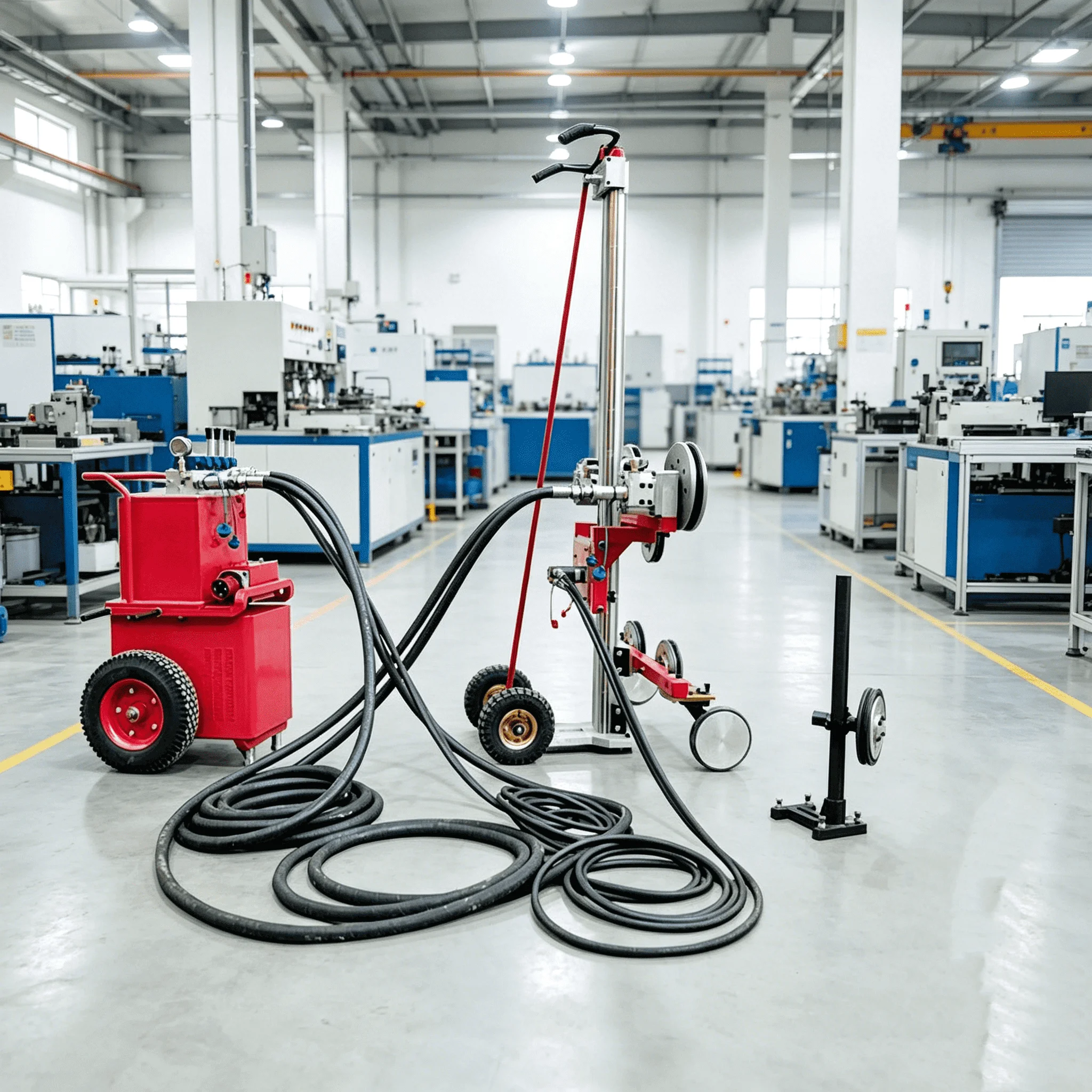 Multi Wire Saw Machine For Stone Cutting Granite Marble Industry Use