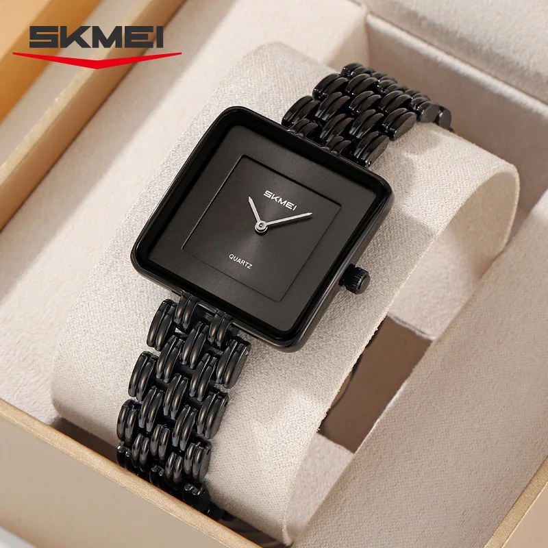 

SKMEI креативные женские кварцевые наручные часы, простые элегантные милые часы для женщин, модные водонепроницаемые женские часы с 3 барами, Reloj Mujer