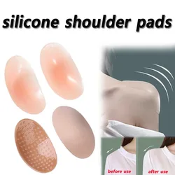 1 Pair Removable Breathable Women's Silicone Invisible Bra Straps, Shoulder Lifter, Reusable Self-Adhesive Fashion Accessory