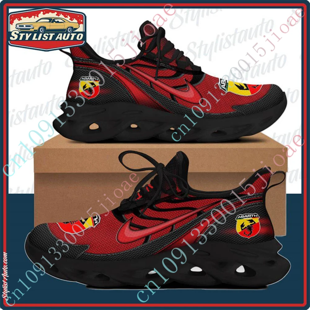 Abarth Shoes Sports Shoes For Men Lightweight Casual Men's Sneakers Unisex Tennis Big Size Outdoor Male Sneakers Custom Logo