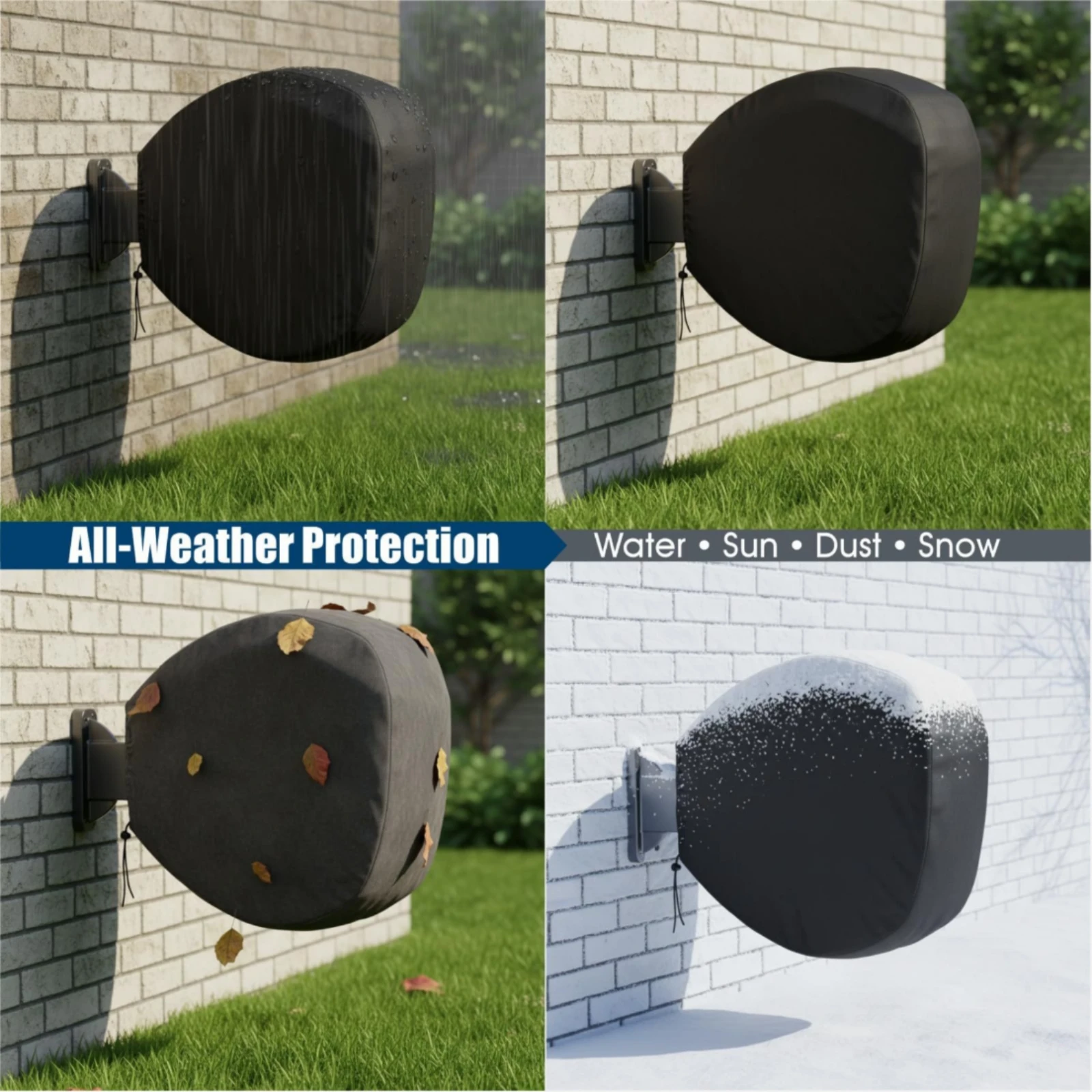 Wall Mounted Hose Reel Cover Weather-Resistant Garden Hose Reel Cover Resistant Sturdy for Gardeners, Backyard, Patio