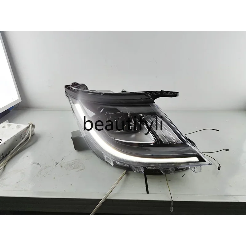 

Headlight assembly LED low beam daytime running light new modification upgrade lossless installation