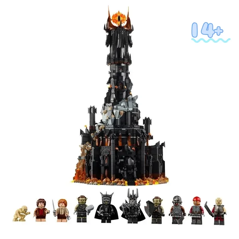 

Конструктор Disney 10333 «Глаз Саурона» (Модель Темной Башни), 5471 деталь, в наличии, подарок для взрослых на день рождения, набор кирпичиков