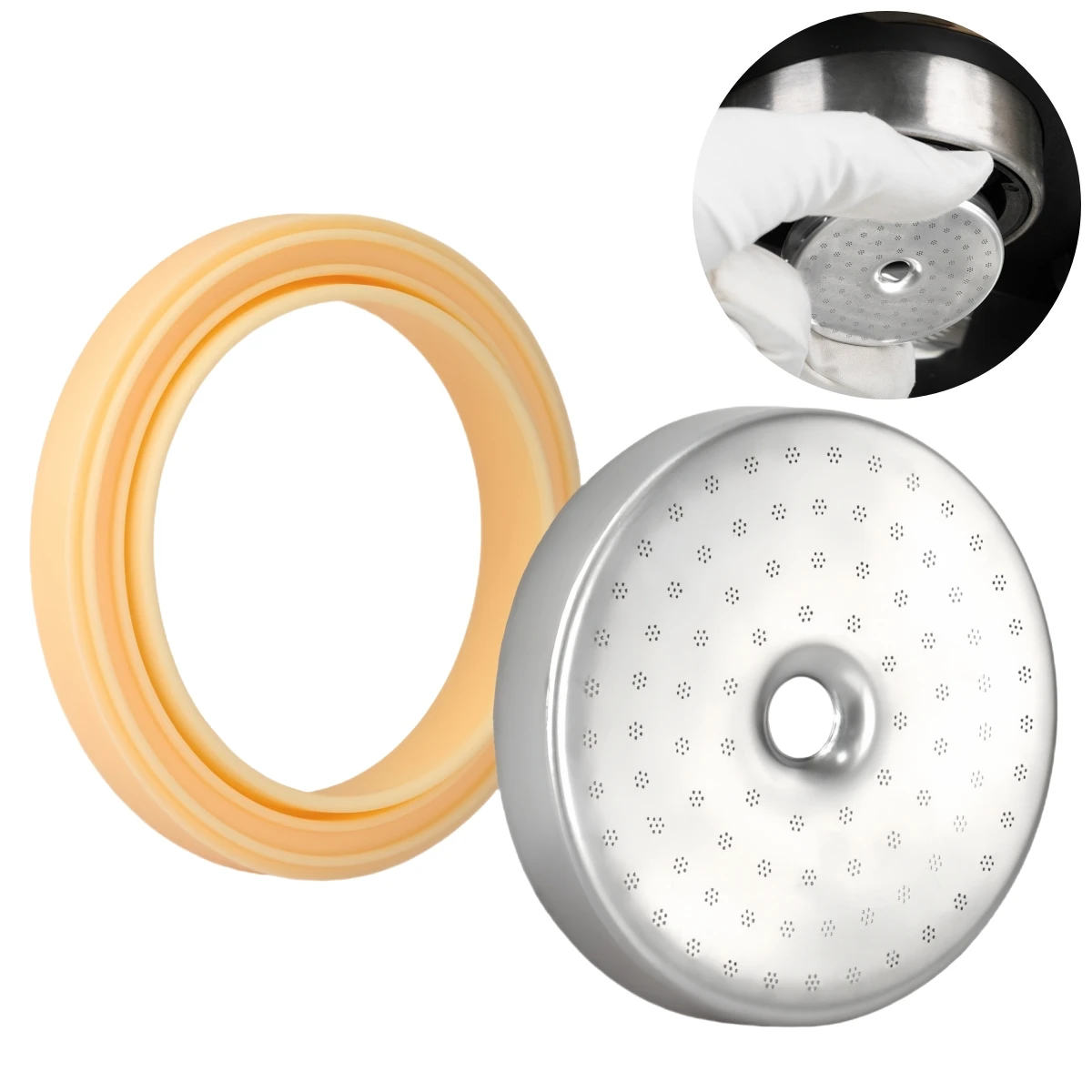 54mm Coffee Machine Group Head Shower Screen For Breville BES450 BES500 Kitchen Ware Kitchen Tools Kitchen Gadgets