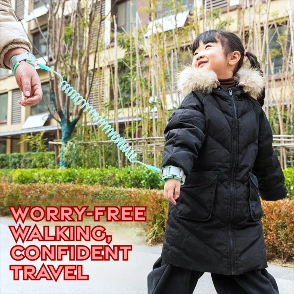 

Steel Wire Baby Traction Rope Adjustable Breathable Children Harness Comfortable Magnetic Induction Unlocking