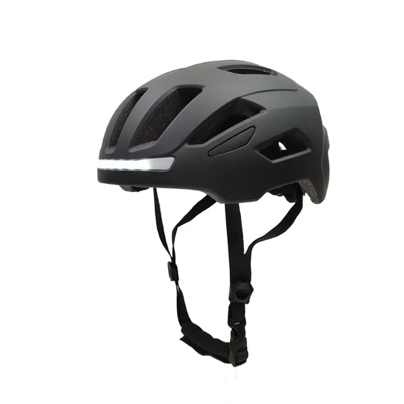 CE-Certified Bicycle Helmet with Back LED Light Adult Adjustable Bicycle Helmet Sports Bike Helmet