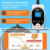 Feyree EV 차량용 EV 충전기, EVSE 월박스, 스마트 앱, 와이파이 제어, 전류 및 충전 시간 설정, 7KW, 32A, 1P, 22KW, 11KW, 3P 2