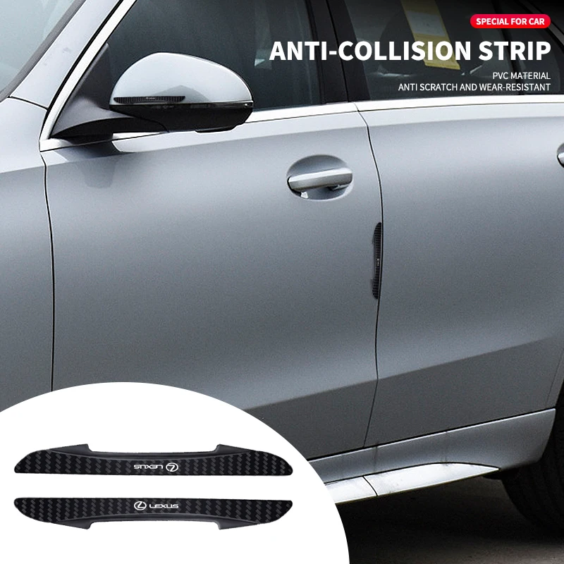 

4pcs Car Body Protector Sticker Anti-Collision Protective Strip For Lexus EX300H RX450H IS300H ES300H NX RX GS Al20 LX GX