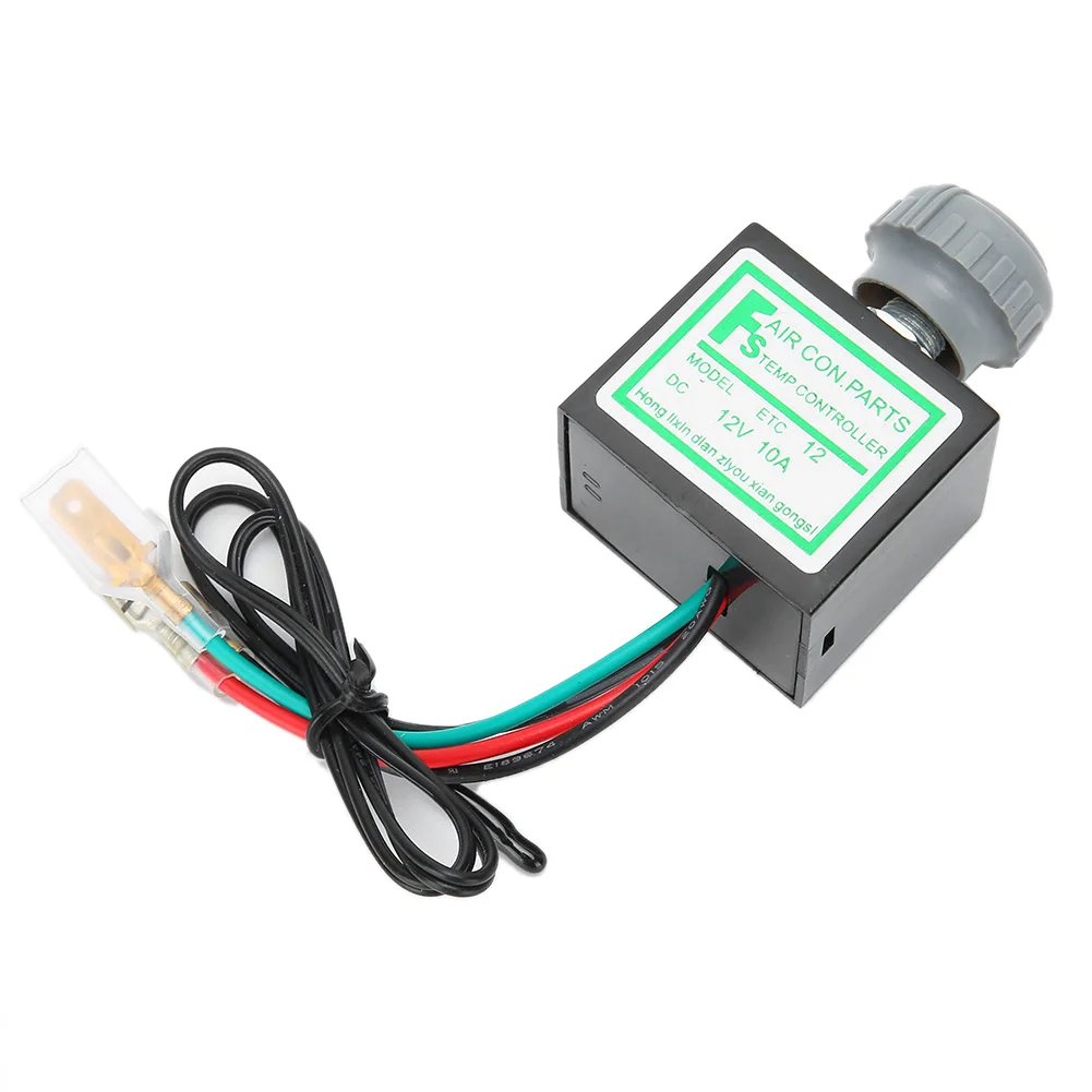 1PC 10A 12V/24V Car Air Conditioner Electronic Thermostat Switch Temperature Control Auto Accessory Car Accessories