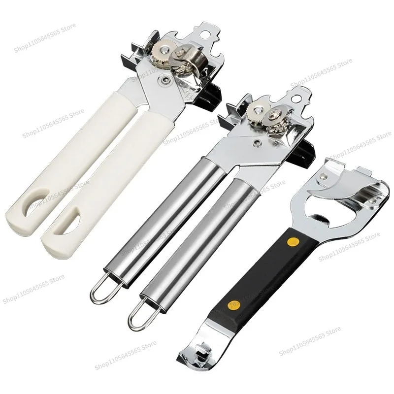 For Stainless Steel Multi Functional Can Opener Bottle Opener Bottle Cap Screwdriver Bottle Opener Tool