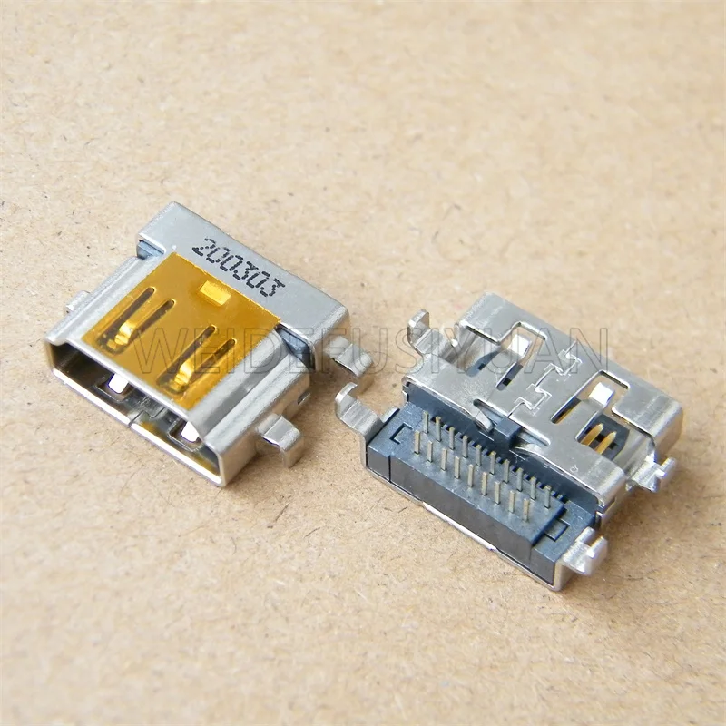 

19-pin HDMI Jack Socket Plug Connector For ASUS FX506H FX506HC FA506HE FX506LI FX506LU FX506LH FX506LHB Laptop Socket HDTV Port