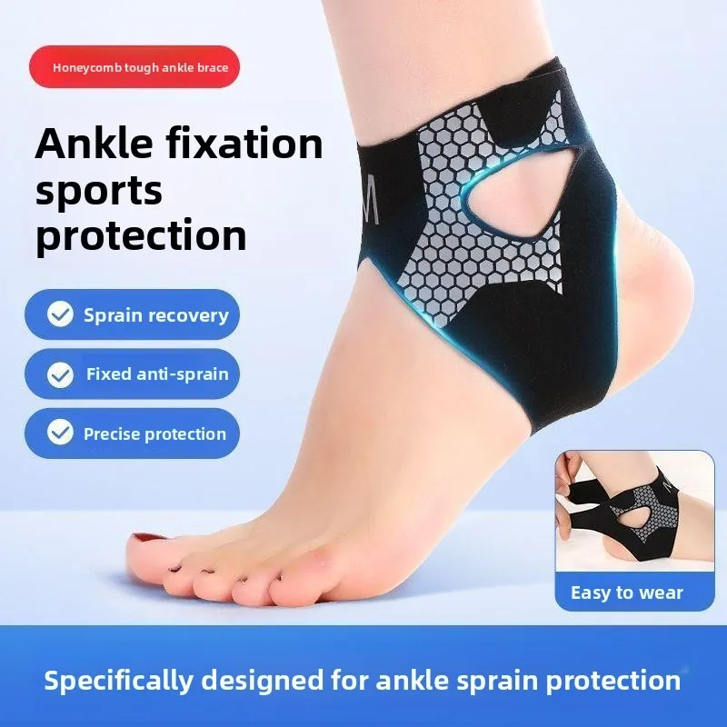 Ankle Brace Support Sprain Protection Injury Recovery Athletic Ankle Sleeve Strap Adjustable Stability Foot Ankle Guard Women