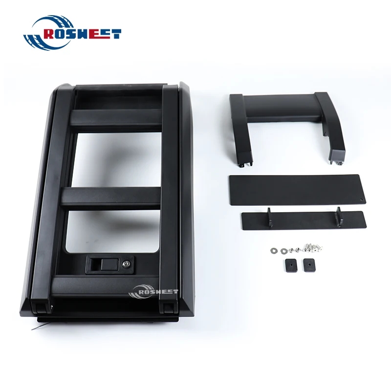 For Land Rover Discovery 4 LR4 L319 2010-2016 Roof Rack Side Ladder Luggage Boxes Toolkit Upgrade Defender Style Car Accessories