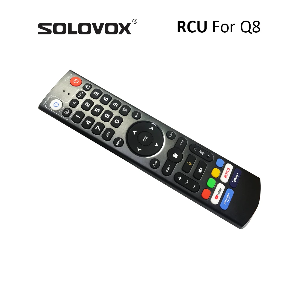 بجهاز تحكم عن بعد ، قابل للتطبيق على q8 cherrytv ، RCU رسمي