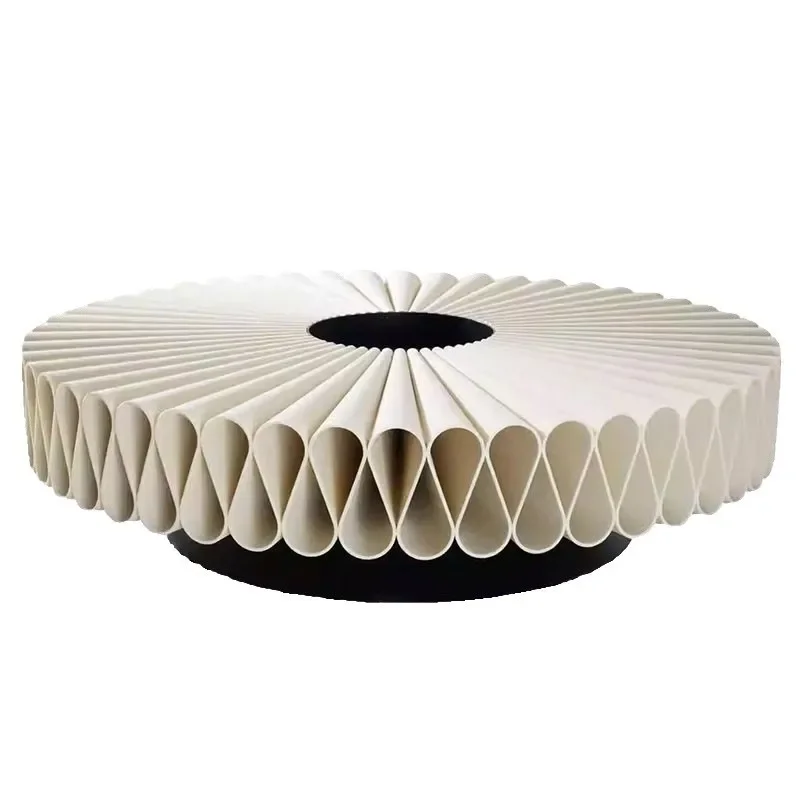 

Modern creative peacock folding fold coffee table model room living room Internet celebrity coffee table art coffee table