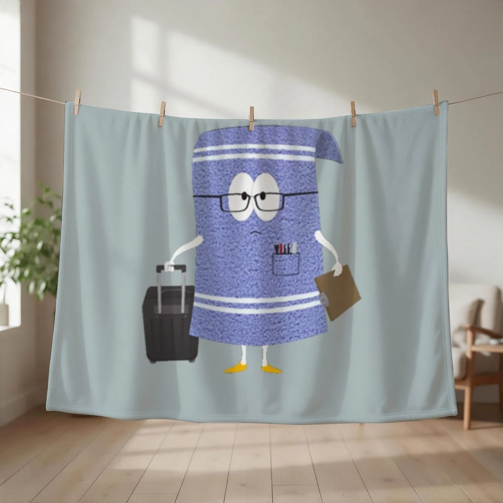 Towelie-state-testerrt3435 Throw Blanket Summer Luxury Designer Beach Cute Plaid Blankets