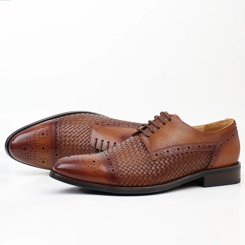 

New Leather Shoes For Men Zapatos De Vestir Hombre Sapato Social Masculino Scarpe Uomo Men's Dress Shoes