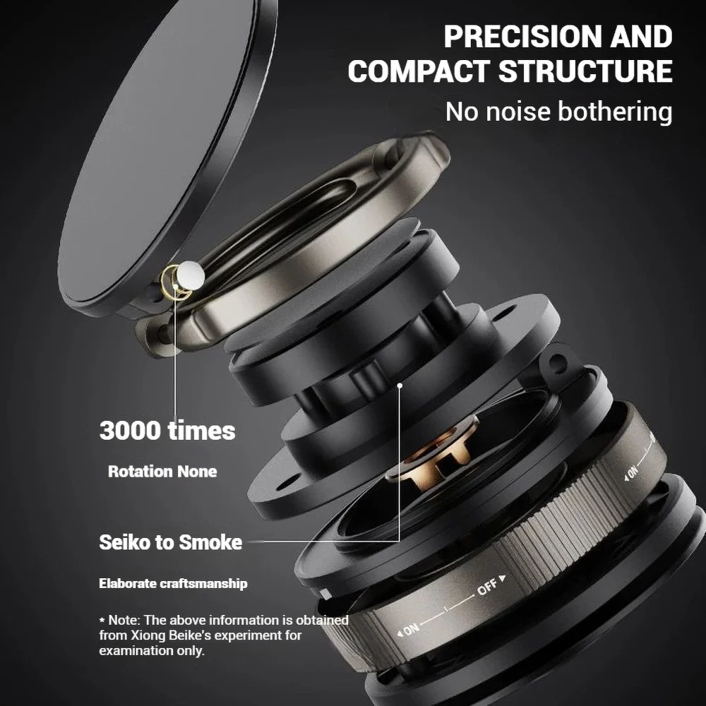 360 °   Rotierende Vakuummagnet-Telefonhalterung, verstellbar, starke Adsorption, magnetische Autohalterung, Saugnapf, faltbarer Telefonhalter