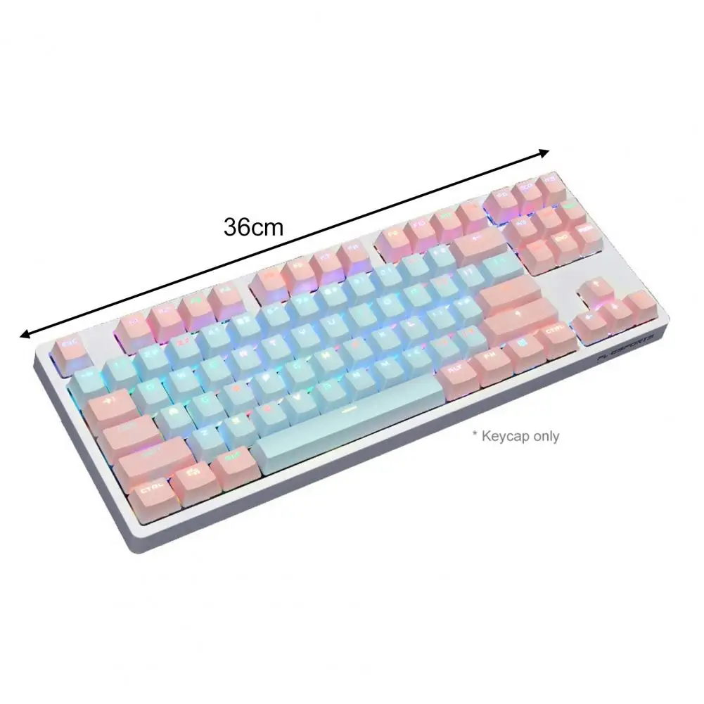 Fashion Keycap Durable Backlight Mechanical Keyboard Keycap Fine Workmanship Lightweight Key Cap for Mechanical Keyboard