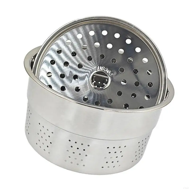 Cestino piroscafo F92F con manico comodo adatto per le verdure a vapore