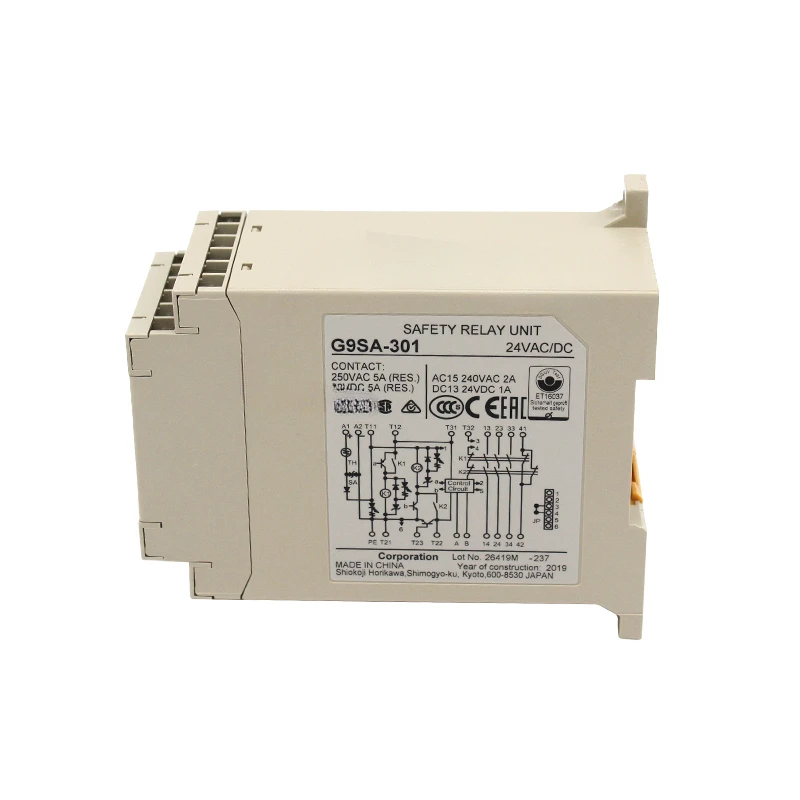 

New genuine safety relay G9SA-301 AC/DC24V